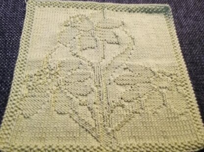 Påskelilje Karklud-Daffodil Dishcloth