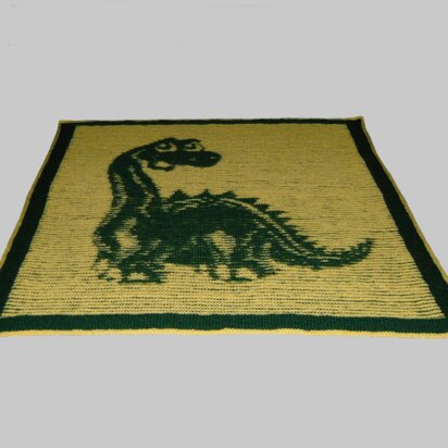 Dinosaur Illusion Baby Blanket