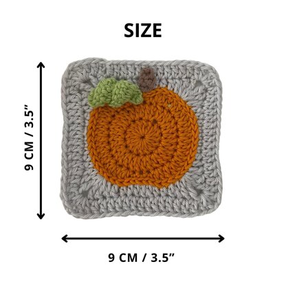 Granny square pumpkin Halloween