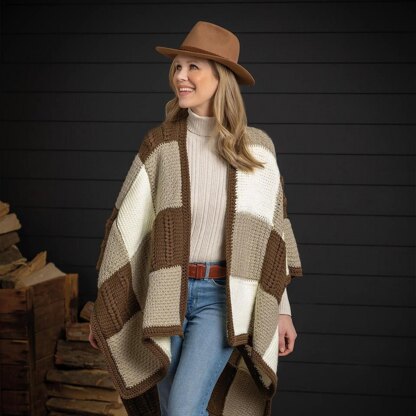 Tunisian Sampler Ruana