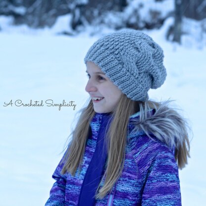 Big Bold Cabled Ponytail, Beanie & Slouch