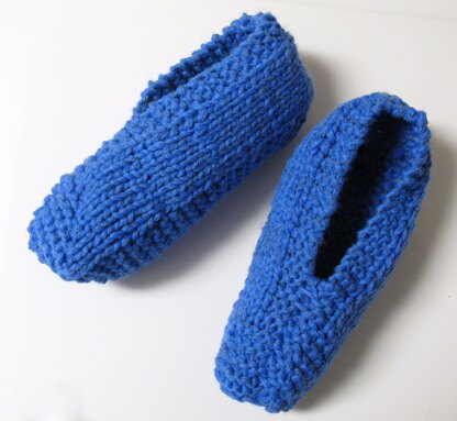 Simple Knit Slippers