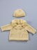Babies Vest and Hat in Bergere de France Merinos 2,5  - 60376-02 - Downloadable PDF