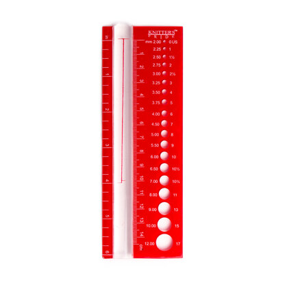 Knitter's Pride Needle Gauge