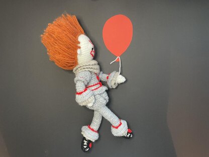 Creepy Clown amigurumi