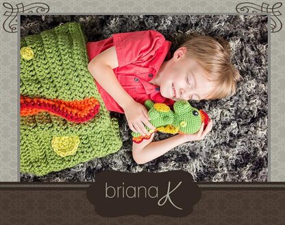 Dragon Tail Blanket and Buddy