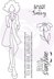 Prima Marketing Julie Nutting Mixed Media Cling Rubber Stamp - Jayla