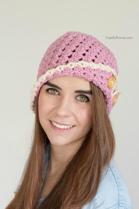 Strawberry Eclair Cloche Hat