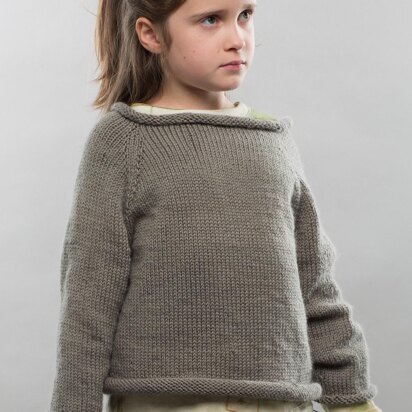 Top Down Child's Sweater