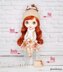 Boho style outfit for Blythe doll