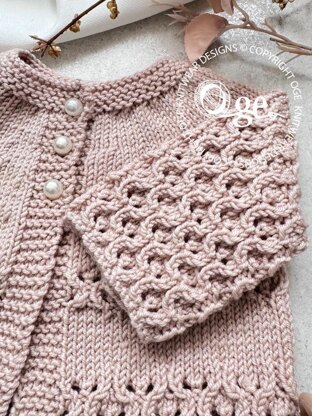 Round Yoke Cardigan - P088