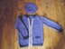 CARMELA, kid's cardigan with cap