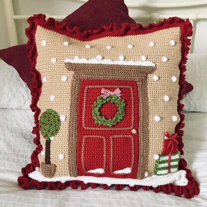 Handmade christmas cushions best sale