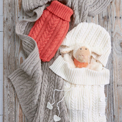 Baby Sleep Sack in Schachenmayr Baby Wool - S8641 - Downloadable PDF