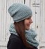 Crochet Women's Hat and Neck Warmer