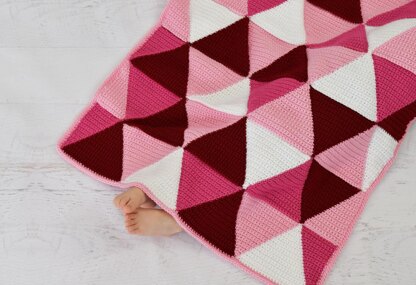 Ombre Triangle Blanket