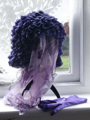 Groovy Chemo Chick Crochet Wig