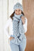 Scarf, Hat & Snood in King Cole Chunky Tweed - 5832 - Leaflet