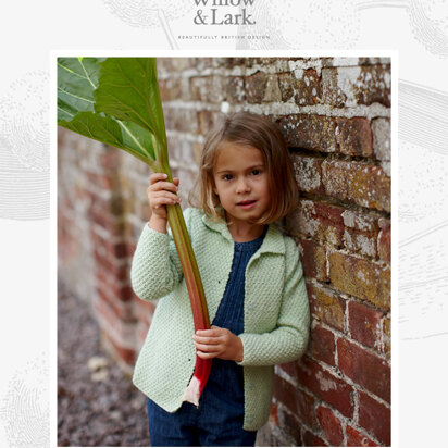 Hugo Jacket - Knitting Pattern in Willow & Lark Nest - knitting pattern