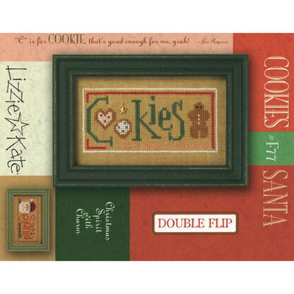 Lizzie Kate Cookies - Santa Double Flip Chart - Leaflet