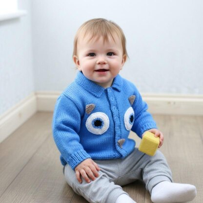 215- Owl Jackets Knitting Pattern #215