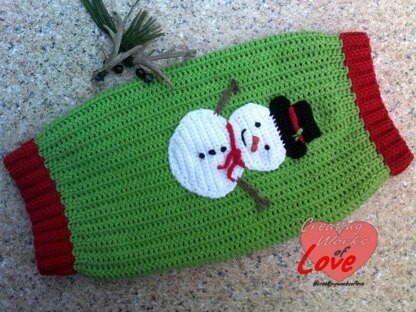 Crochet dog 2025 christmas sweater pattern