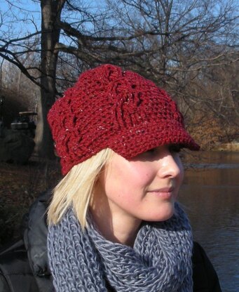 Suzanne's Brimmed Hat to Crochet