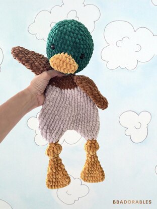 Miles Mallard Duck Snuggler