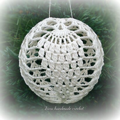Christmas ball ornament pattern