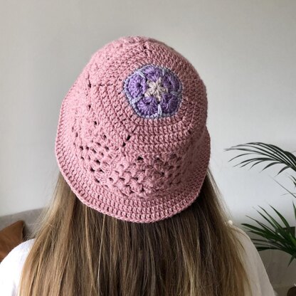 Granny Square Bucket Hat