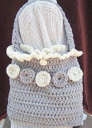 Crochet Shoulder Bag | Crochet Pattern by Ashton11