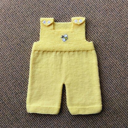 Shortie baby dungarees