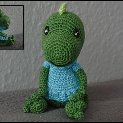 Crochet Pattern Dinosaur Morton!