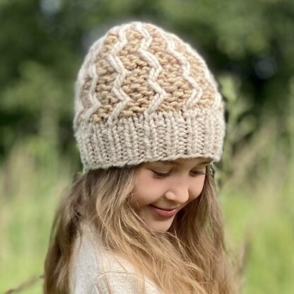 The Agnes chunky beanie