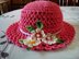 Crochet Hat Pattern,Droplet Spring Hat, Sun hat Pattern