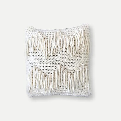 Retro Fringed Pillow Cover
