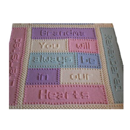 Remembrance Grandma Blanket