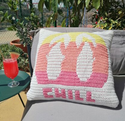 Summer Flip Flop Cushion