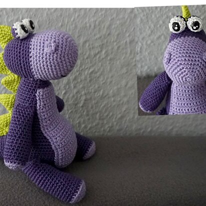 Crochet Pattern Dino Gion!