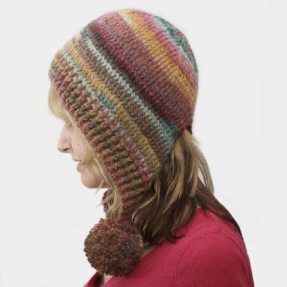 Simple Pompom Hood