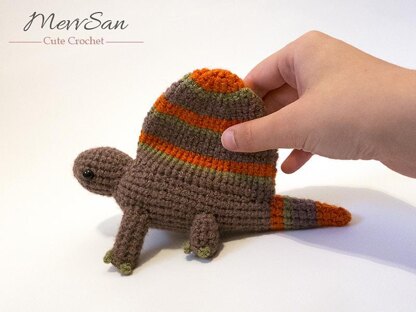 Amigurumi Dimetrodon Dinosaur