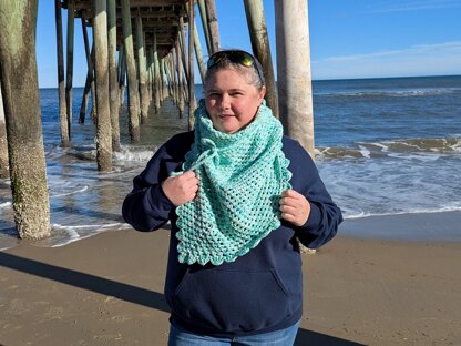 Horizon Tunisian Shawl