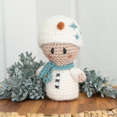 Snowman Amigurumi Doll