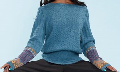 Mia Jumper Knitting Pattern Size S M L XL XXL