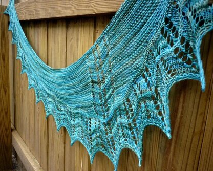 Coastline Shawl