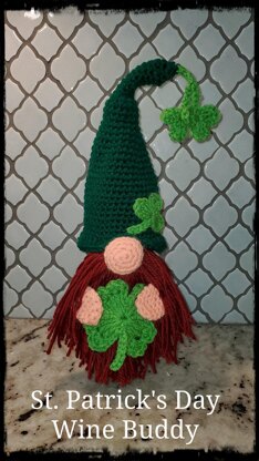 Leprechaun Wine Buddy or Dish Soap Cover