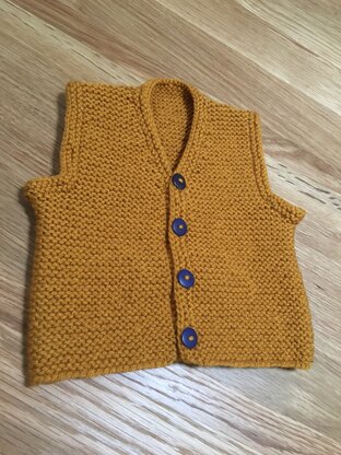 Waistcoats for baby George