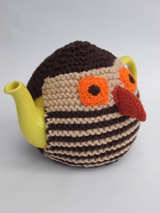 Earnest Owl Novelty Tea Cosy Knitting Pattern