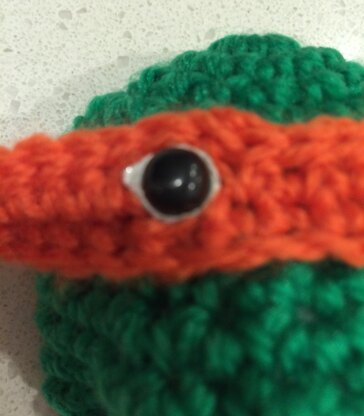 Ninja Turtle (inspired) coin purse