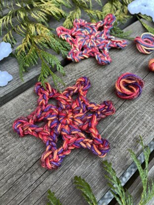 Plush Snowflake Sea Starfish